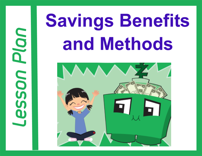 Savings Benefits and Methods Lesson Plan Cover Image
